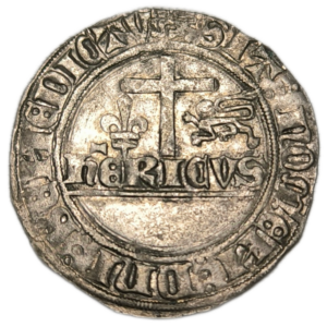 Henry VI de Lancastre, blanc aux écus Rouen