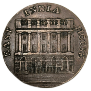 Jeton, Royaume-Uni, 1/2 penny, East India House 1792