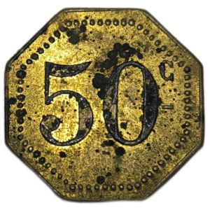 Jeton, Trianon d&rsquo;Angers, 50 centimes