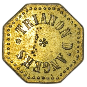 Jeton, Trianon d’Angers, 50 centimes