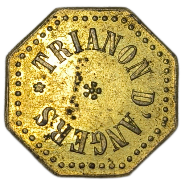 Jeton, Trianon d'Angers 50 centimes