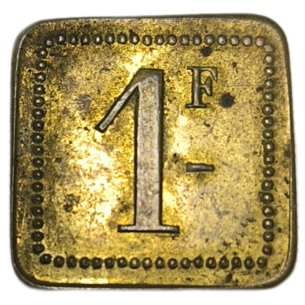 Jeton, Trianon d'Angers, 1 franc