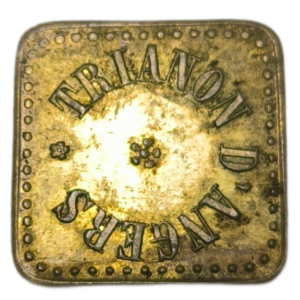 Jeton, Trianon d’Angers, 1 franc