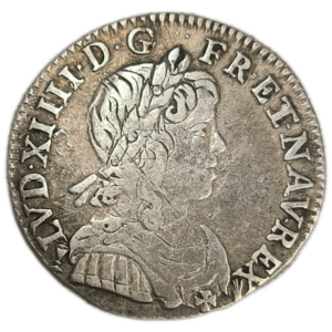 Louis XIV, douzième d’écu à la mèche longue 1659 Tours