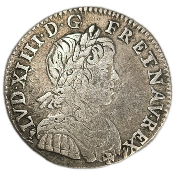 Louis XIV, douzième d'écu à la mèche longue 1659 Tours