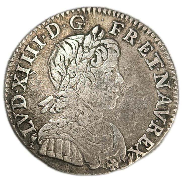 Louis XIV, douzième d'écu à la mèche longue 1659 Tours