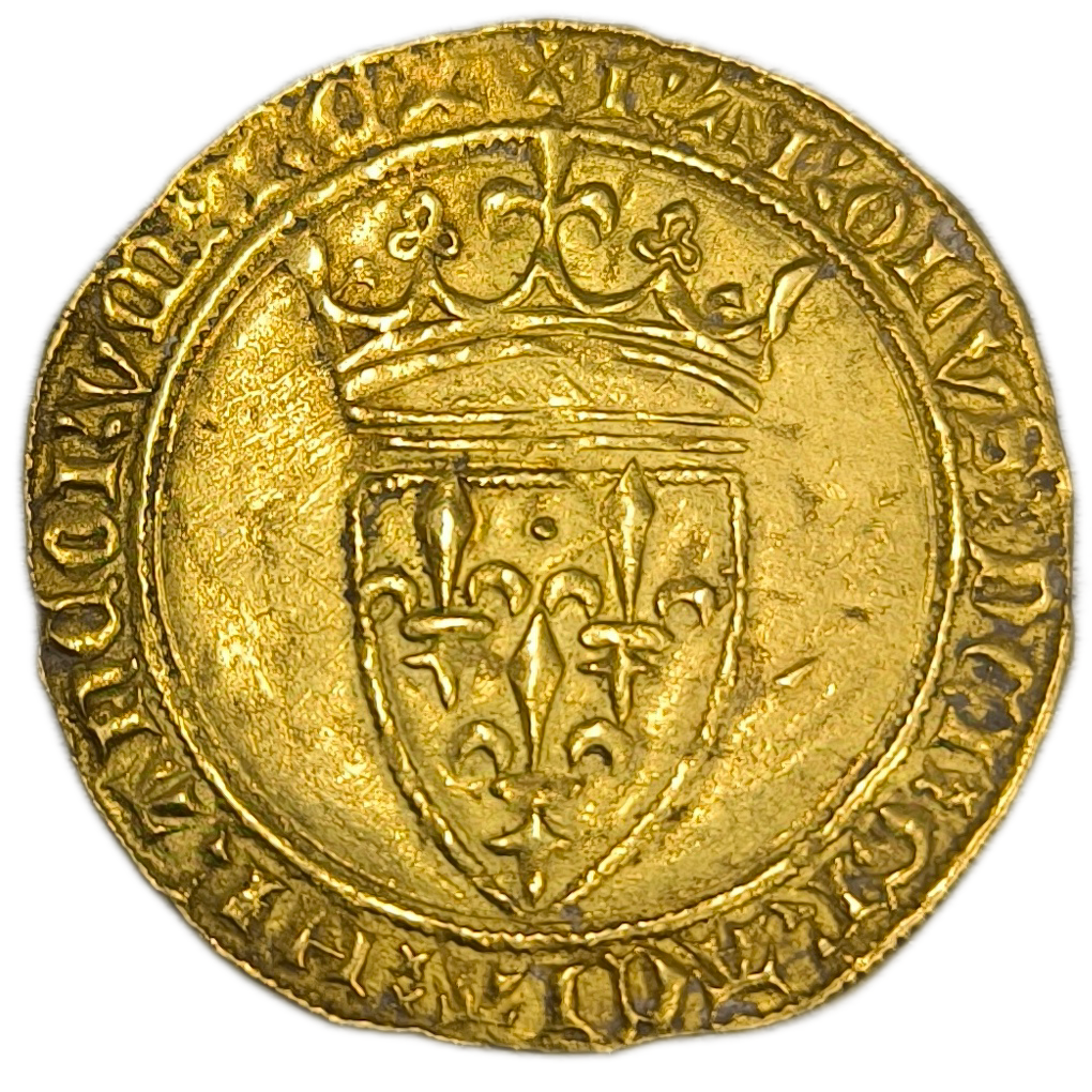 Charles VI, écu d'or à la couronne