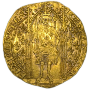 Charles V, franc à pied
