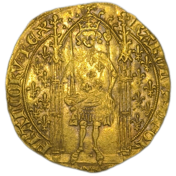 Charles V, franc à pied
