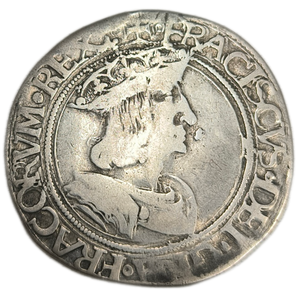 François 1er, teston du Dauphiné Crémieu