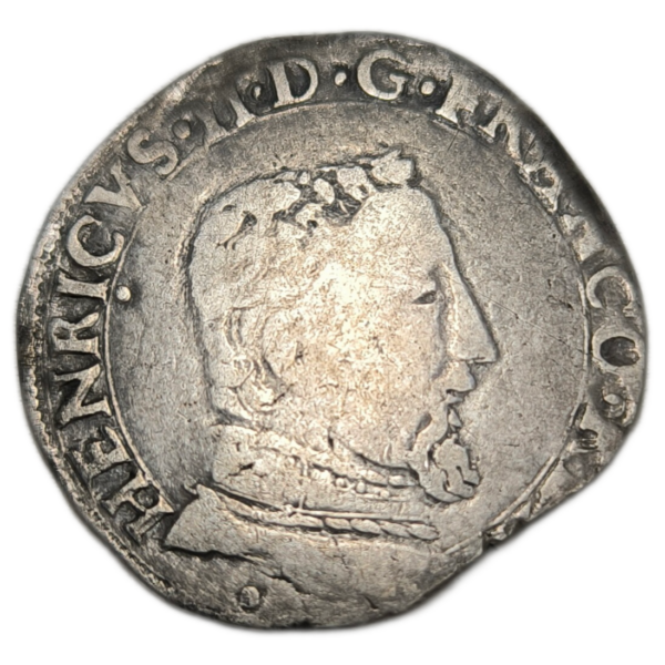 Henri II, teston à la tête nue, 1er type 1560 Toulouse