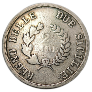 Royaume de Naples, Joachim Murat, 2 lire 1813 Naples