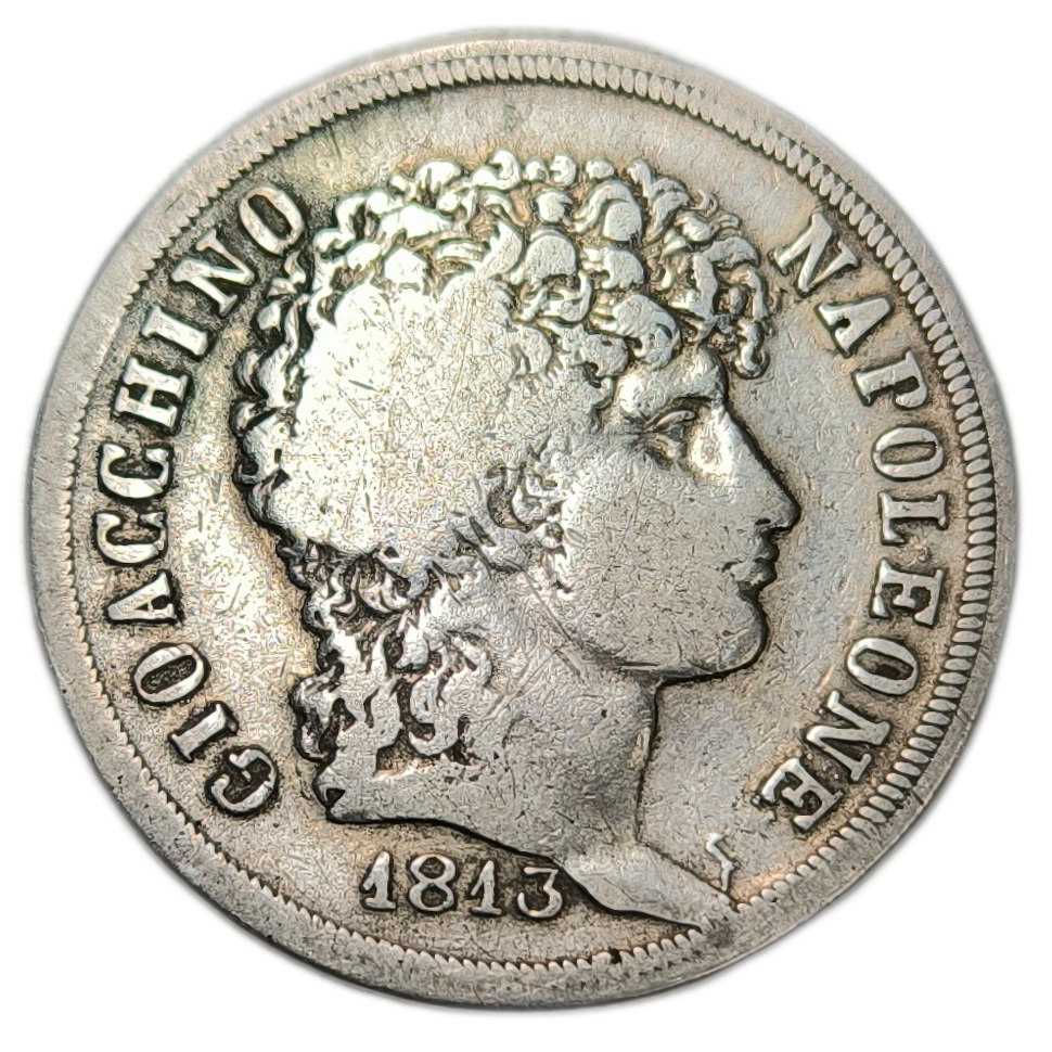 Royaume de Naples, Joachim Murat, 2 lire 1813 Naples