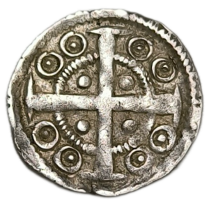 Flandre, ville d’Ypres, petit denier ou maille