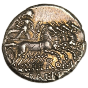 République Romaine, Baebia, denier