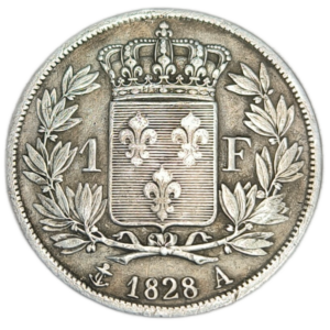 Charles X, 1 franc 1828 Paris