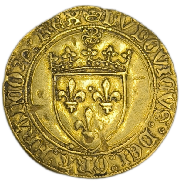 Louis XI, écu d'or au soleil Rouen