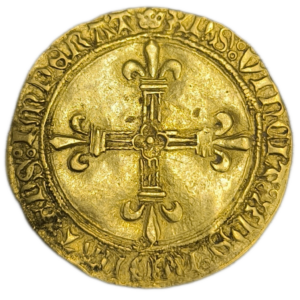 Louis XI, écu d&rsquo;or au soleil Rouen