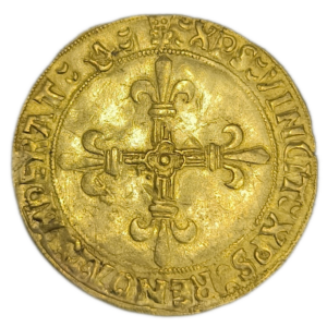 Louis XII, écu d&rsquo;or au soleil, variété RENGAT Bordeaux