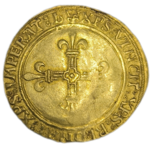 Louis XII, écu d&rsquo;or au soleil Bourges