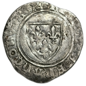 Charles VI, blanc Guénar Dijon