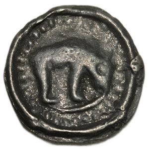 Rèmes (région de Reims), potin au bucrane