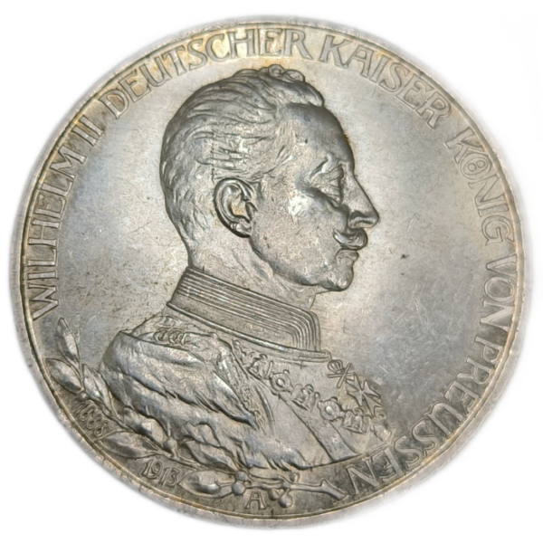 Royaume de Prusse, Guillaume II, 3 mark 1913 Berlin