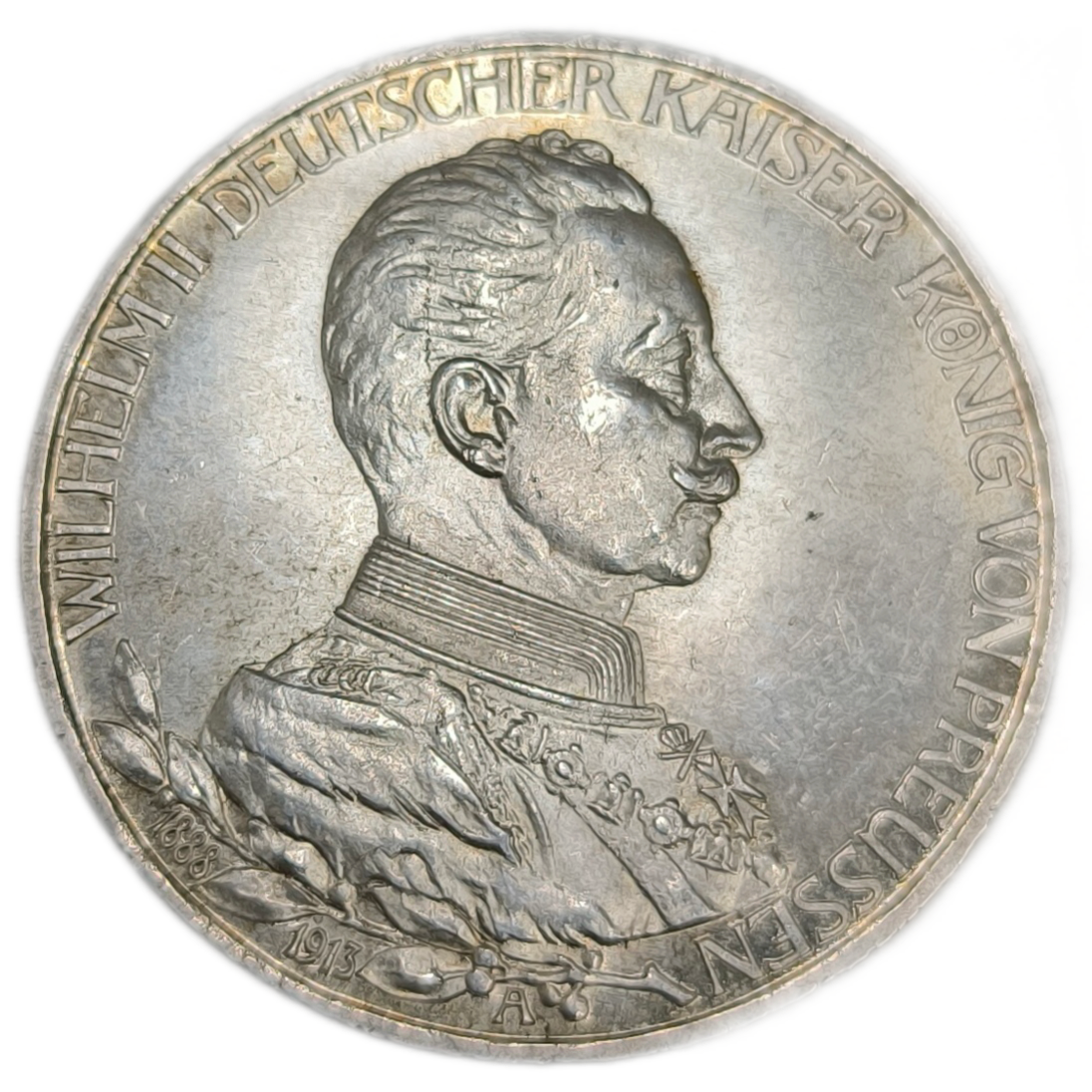 Royaume de Prusse, Guillaume II, 3 mark 1913 Berlin