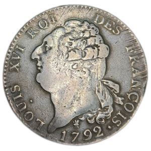 Constitution, écu de 6 livres François 1792 Limoges