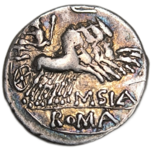 République Romaine, Curtia, denier