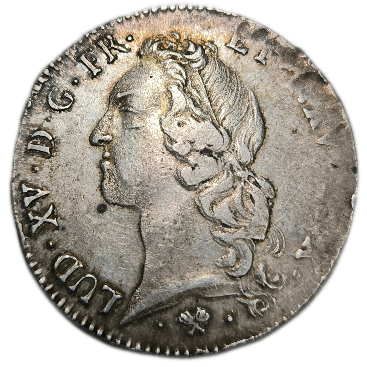 Louis XV, écu au bandeau 1763 Bayonne