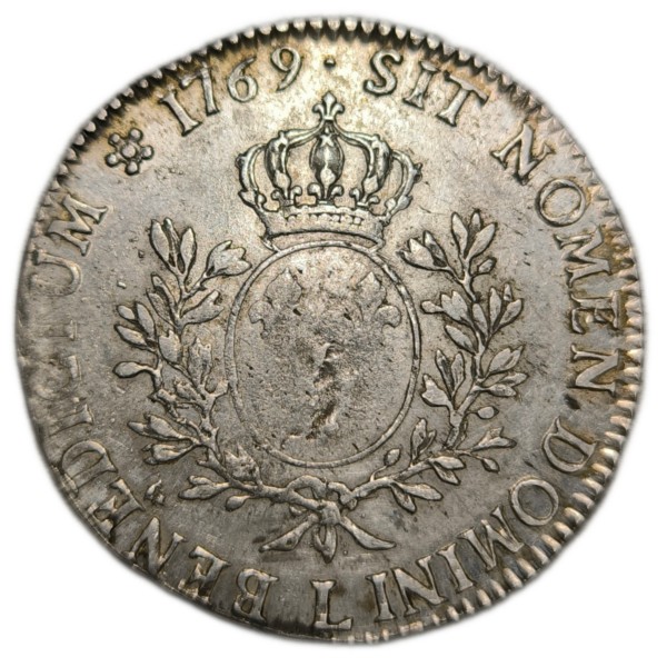 Louis XV, écu au bandeau 1769 Bayonne