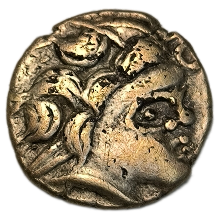 Namnètes (région de Nantes), quart de statère à l'hippophore