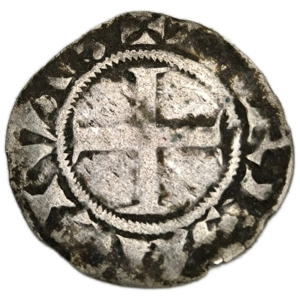 Louis VII, denier parisis, 2ème type Paris