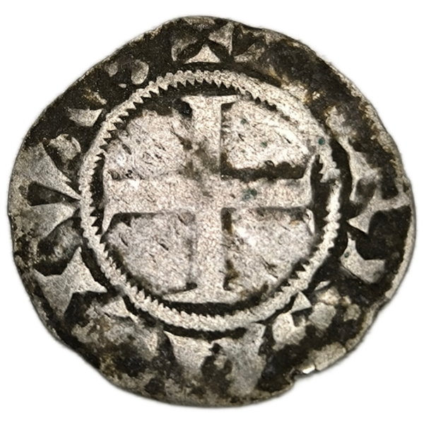 Louis VII, denier parisis, 2ème type Paris