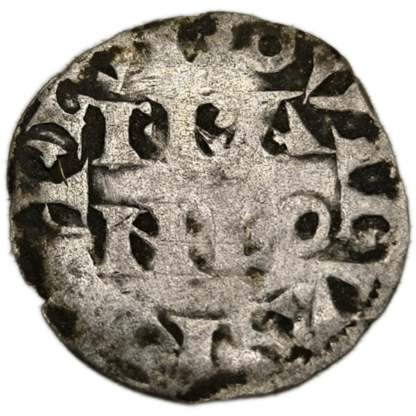 Louis VII, denier parisis, 2ème type Paris
