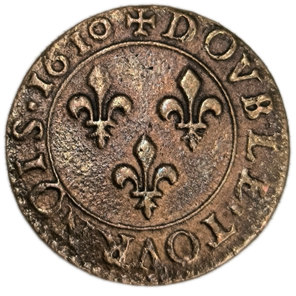 Henri IV, double tournois 1610 Nantes