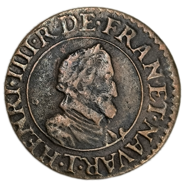 Henri IV, double tournois 1610 Nantes