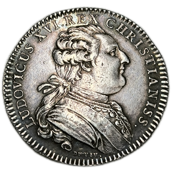 Jeton, Louis XVI, monnaie et monnayeur de la ville de Rouen 1787 Rouen
