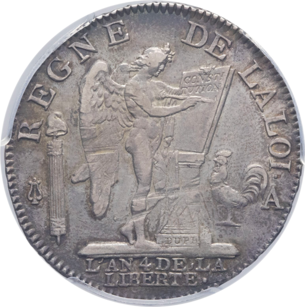 Constitution, demi-écu de 3 livres François 1792 Paris