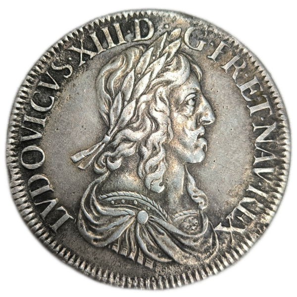 Louis XIII, écu de 60 sols, 2ème poinçon de Warin 1643 Paris