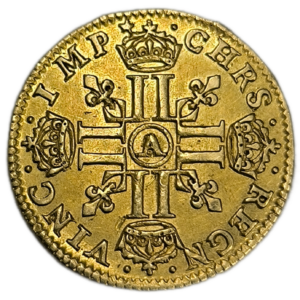 Louis XIII, demi-Louis d&rsquo;or aux huit L 1641 Paris