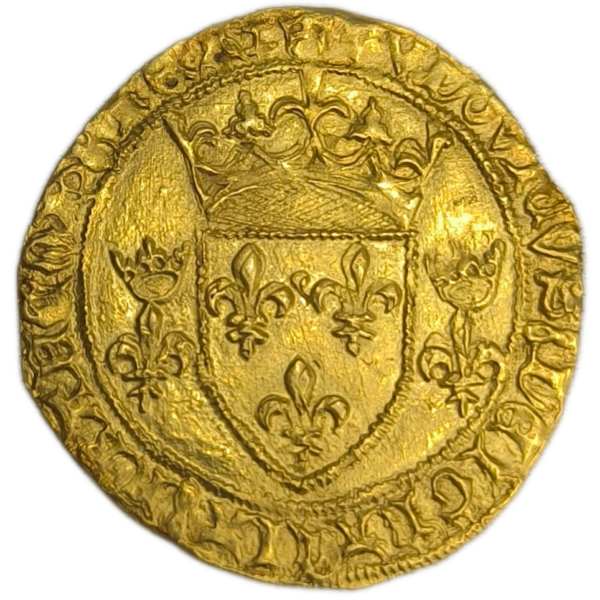 Louis XI, écu d'or à la couronne Montpellier