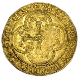 Charles VII, écu d’or à la couronne Tournai