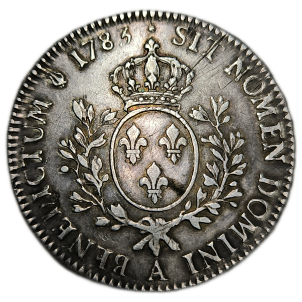Louis XVI, écu aux branches d'olivier 1783 Paris