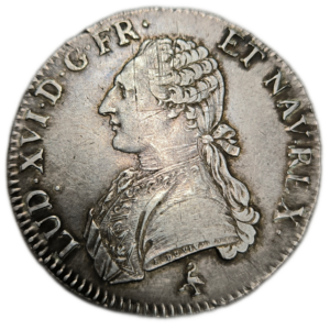 Louis XVI, écu aux branches d’olivier 1783 Paris