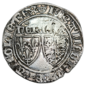 Henry VI de Lancastre, blanc aux écus Paris
