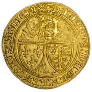 Henry VI de Lancastre, salut d’or Rouen
