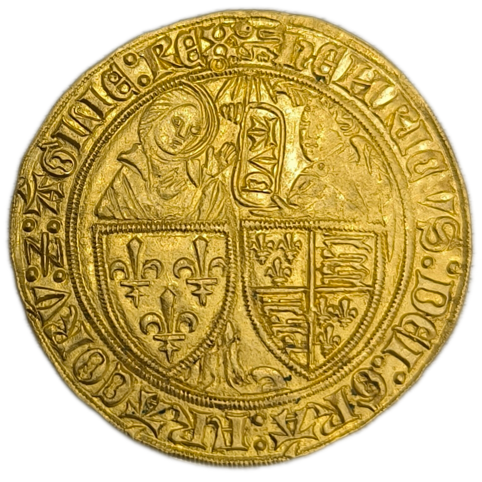 Henry VI de Lancastre, salut d'or Rouen