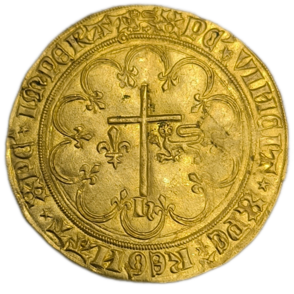 Henry VI de Lancastre, salut d'or Rouen